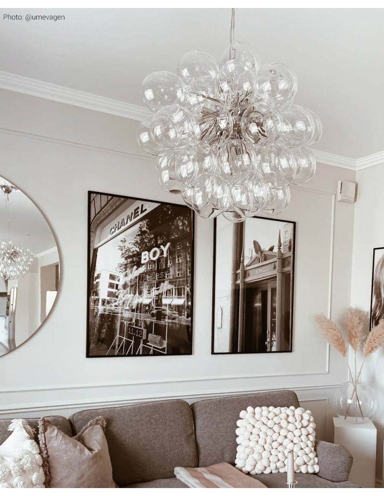 Designer pendant lamps - By Rydens Gross pendant lamp 4200440-7002 50cm transparent - product kolory-swiatla.pl 5