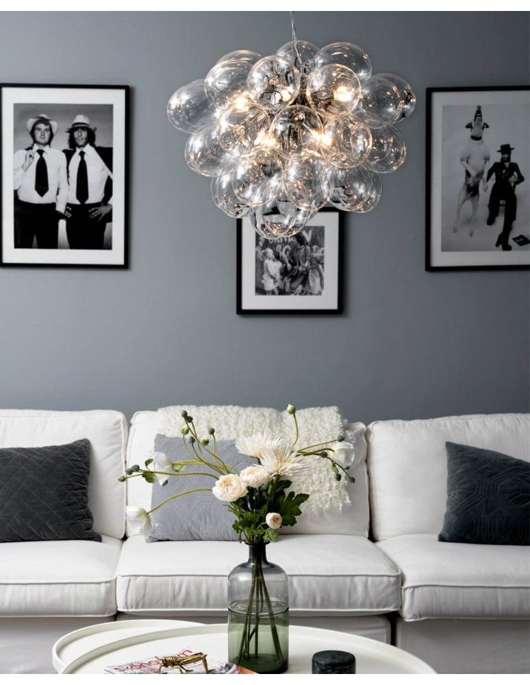 Designer pendant lamps - By Rydens Gross pendant lamp 4200440-7002 50cm transparent - product kolory-swiatla.pl 6