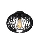 Ceiling lamps - Lucide REDA Ceiling 1xE27 black 78199/01/30 - product 1
