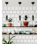 By Rydens Lampa wisząca Puls 4202010-4002 czarny matowy