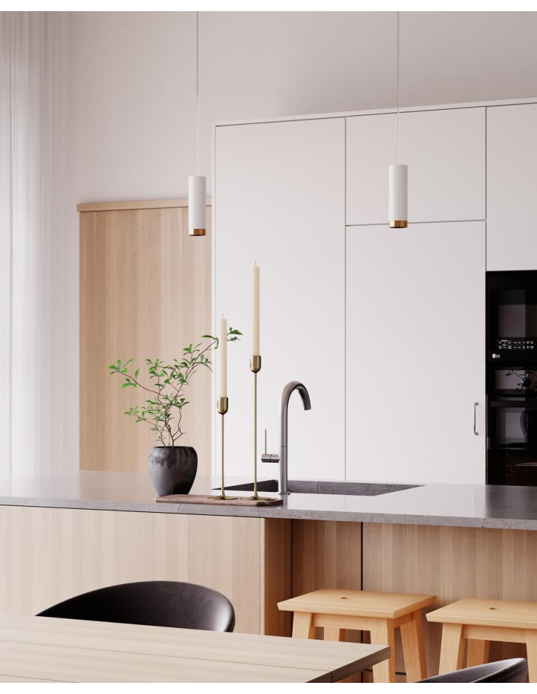 Pendant lamps - By Rydens Puls pendant lamp 4202010-5002 white - product kolory-swiatla.pl 4