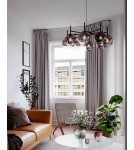 By Rydens Lampa wisząca Boyle 4202030-4505 smokegrey By Rydens Lampa wisząca Boyle 4202030-4505 smokegrey