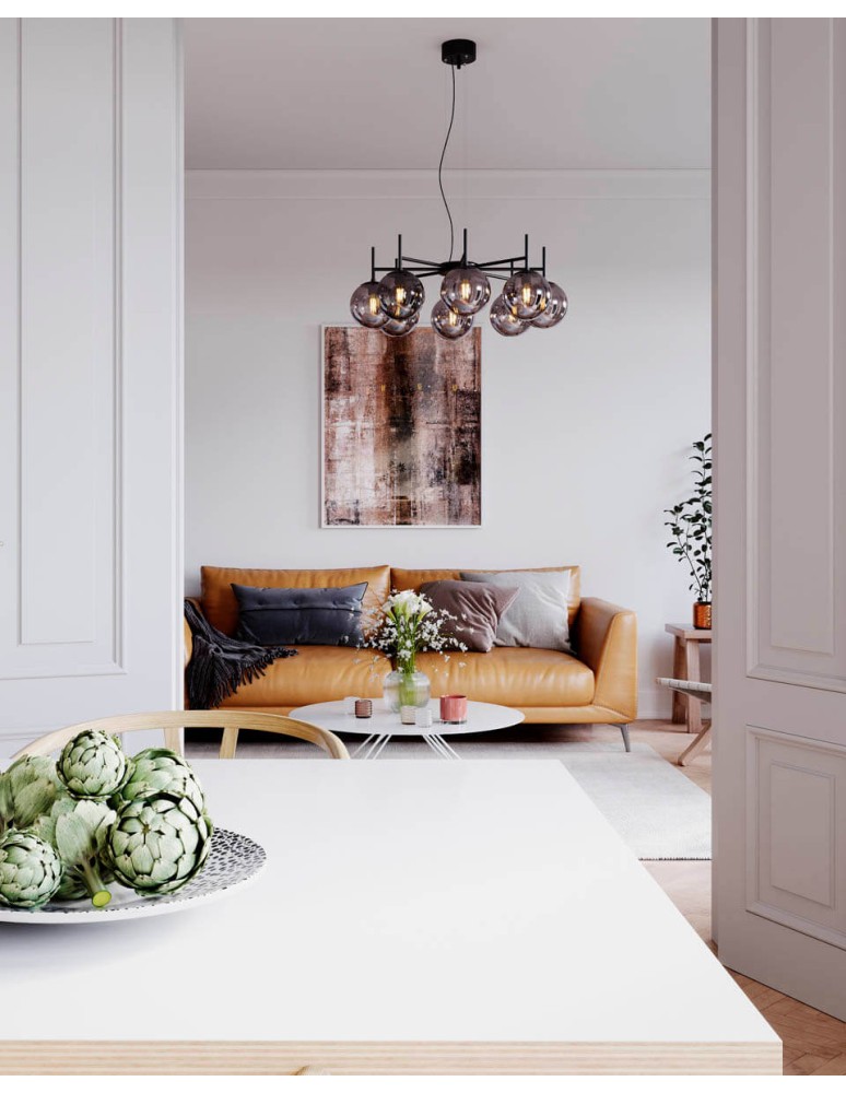 Pendant lamps spheres - By Rydens Boyle pendant lamp 4202030-4505 smokegrey - product kolory-swiatla.pl 3