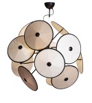 Pendant lamps - By Rydens Cappello pendant lamp 4202290-4002 matte black/beige - product 1