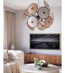 By Rydens Lampa wisząca Cappello 4202290-4002 czarny matowy/beżowy By Rydens Lampa wisząca Cappello 4202290-4002 czarny matowy/beżowy