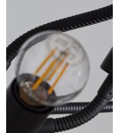 By Rydens Lampa wisząca Cappello 4202290-4002 czarny matowy/beżowy By Rydens Lampa wisząca Cappello 4202290-4002 czarny matowy/beżowy