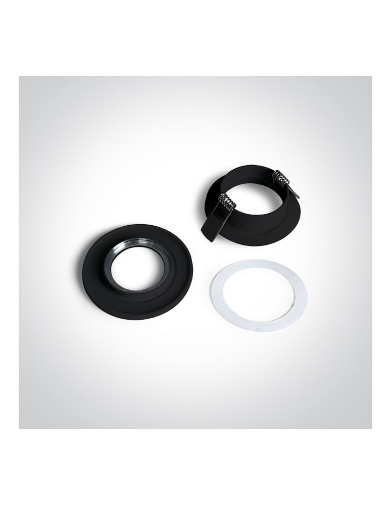 Flush-mounted hermetic lamps - One Light NIKOLAOS 10W GU10 black IP65 10105R1/B fixed recessed recess. - product kolory-swiatla.pl 2