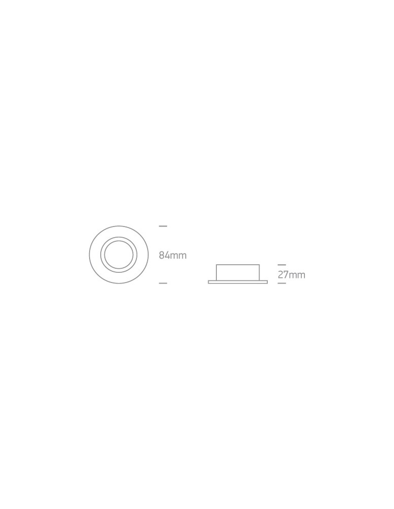 Flush-mounted hermetic lamps - One Light NIKOLAOS 10W GU10 black IP65 10105R1/B fixed recessed recess. - product kolory-swiatla.pl 3
