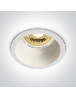 One Light ORMOS 10W GU10 fixed recessed white 10105D8/W/W
