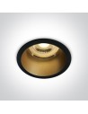 One Light ORMOS fixed recessed 10W GU10 black-brass 10105D8/B/BS