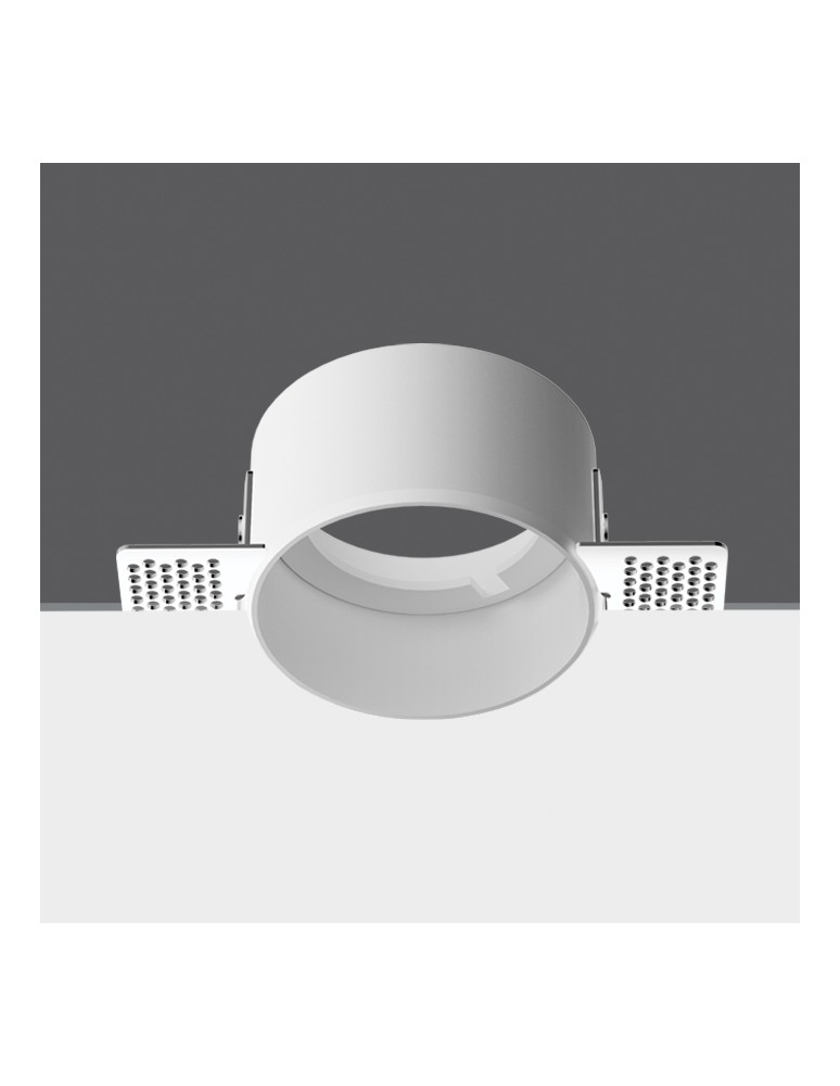 Frameless flush-mounted lamps - trimless - One Light POTAMOS MR frameless fixed recessed 10W GU10 white 10105MR - product kolory-swiatla.pl 2