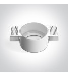 Frameless flush-mounted lamps - trimless - One Light POTAMOS MR frameless fixed recessed 10W GU10 white 10105MR - product 3