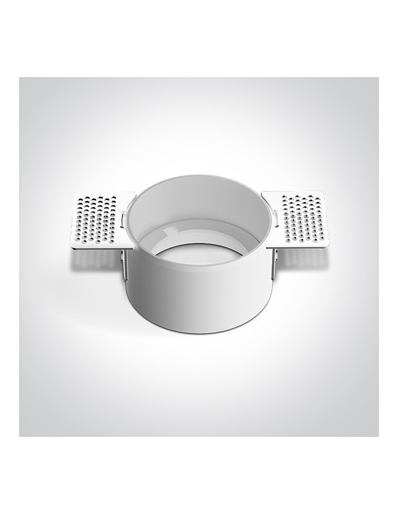 Frameless flush-mounted lamps - trimless - One Light POTAMOS MR frameless fixed recessed 10W GU10 white 10105MR - product kolory-swiatla.pl 3