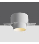 Frameless flush-mounted lamps - trimless - One Light RODAN 10W GU10 fixed recessed white 10105YTR/W - product 1