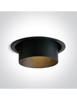 One Light RODAN fixed recessed 10W GU10 black 10105Y/B