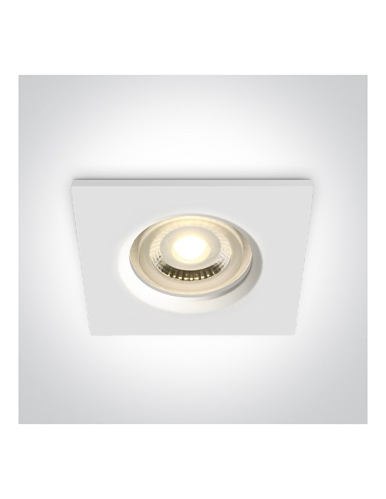 Flush-mounted hermetic lamps - One Light ZEFIRIA 10W GU10 white IP65 50105R1/W fixed recessed ceiling. - product kolory-swiatla.pl 1
