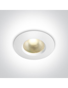 One Light ADA 7W fixed recessed 2700K-3000K-4000K Triac white IP65 10107PV/W/V