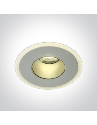 One Light ANARO wpust stały 8 3000K biały IP40 10108J/W/W