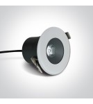 One Light BAIDA wpust stały 6W 3000K biały IP65 10106V/W/W