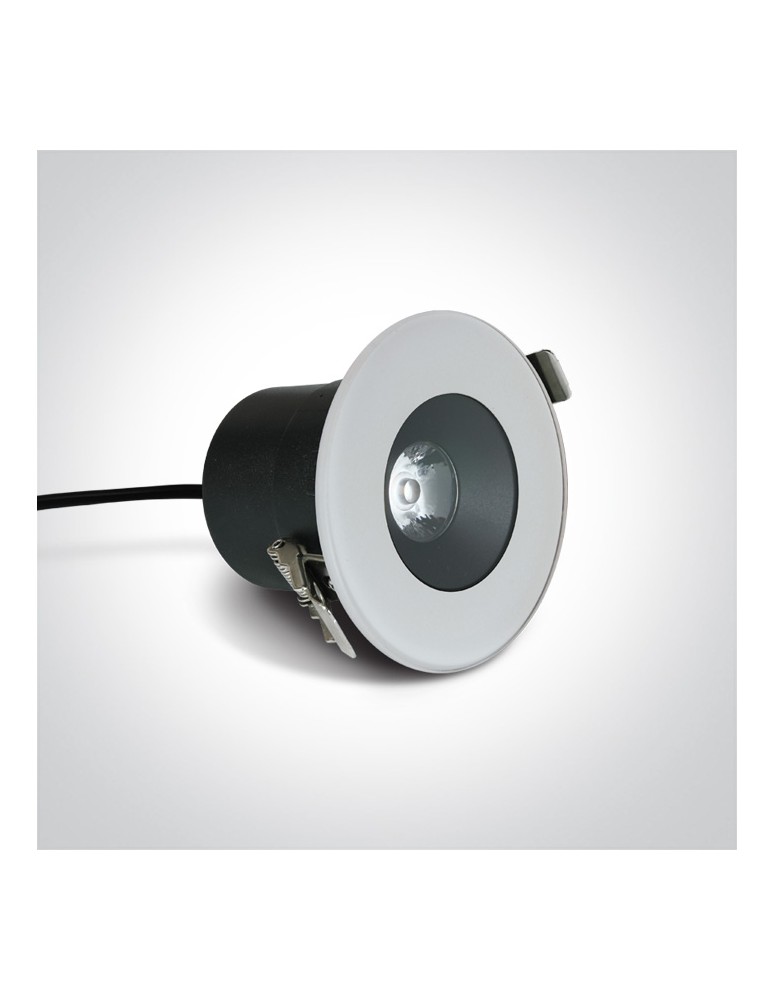 Flush-mounted hermetic lamps - One Light BAIDA fixed recessed 6W 3000K white IP65 10106V/W/W - product kolory-swiatla.pl 2