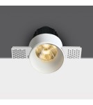 Frameless flush-mounted lamps - trimless - One Light BELEN frameless fixed recessed 12W 3000K-3500K-4000K white 10112BTR/W/V - product 1