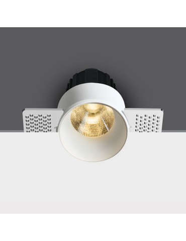 One Light BELEN wpust stały bezramkowy 12W 3000K-3500K-4000K biały  10112BTR/W/V