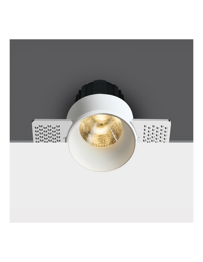 Frameless flush-mounted lamps - trimless - One Light BELEN frameless fixed recessed 12W 3000K-3500K-4000K white 10112BTR/W/V - product kolory-swiatla.pl 1