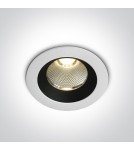 One Light CAPO wpust stały 12W 3000K biały IP65 10110P/W/W