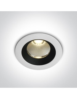 One Light CAPO fixed recessed 12W 3000K white IP65 10110P/W/W