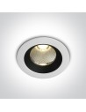 One Light CAPO fixed recessed 12W 3000K white IP65 10110P/W/W