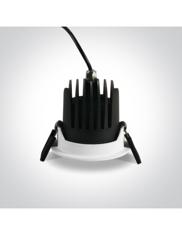 One Light CAPO wpust stały 12W 3000K biały IP65 10110P/W/W - produkt 2