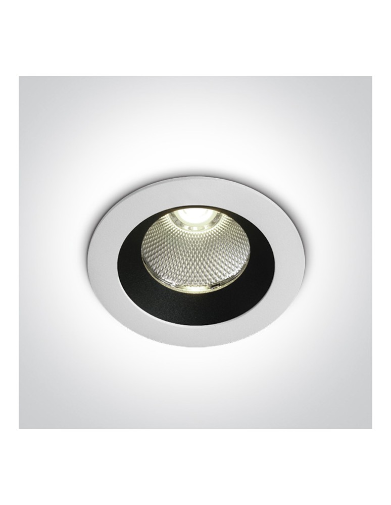 One Light CAPO wpust stały 12W 4000K biały IP65 10110P/W/C