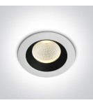 LED flush-mounted lamps - One Light CARIDEA fixed recessed 3W 3000K white-black 10103E/W/B/W - product 1