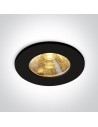 One Light DEMI fixed recessed 3W 3000K black 10103C/B/W