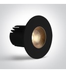 LED flush-mounted lamps - One Light DENA fixed recessed 6.5W 3000K-3500K-4000K black 10107HA/B/V - product 1