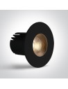One Light DENA fixed recessed 6.5W 3000K-3500K-4000K black 10107HA/B/V