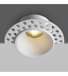 Frameless flush-mounted lamps - trimless - One Light DINA T frameless fixed recessed 7W 3000K-3500K-4000K white 10107JTR/W/V - product 1