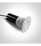 One Light DINA T wpust stały bezramkowy 7W 3000K-3500K-4000K biały  10107JTR/W/V