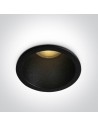 One Light DINA fixed recessed 7W 3000K-3500K-4000K black 10107J/B/V