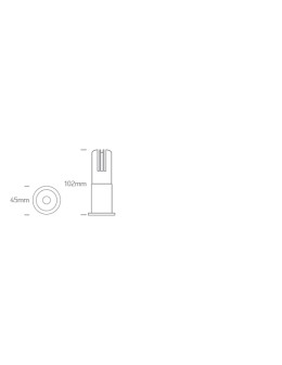One Light DINA fixed recessed 7W 3000K-3500K-4000K black 10107J/B/V - product 2