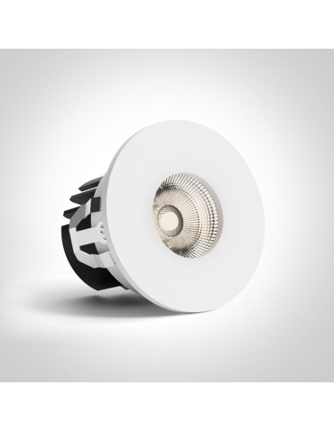 One Light DONA wpust stały 6,5W 4000K biały IP65 10107PA/W/C