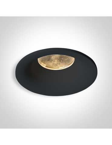 One Light DORA fixed recessed 12W 3000K black IP65 10112C/B/W