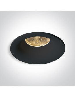 One Light DORA wpust stały 12W 3000K czarny IP65 10112C/B/W