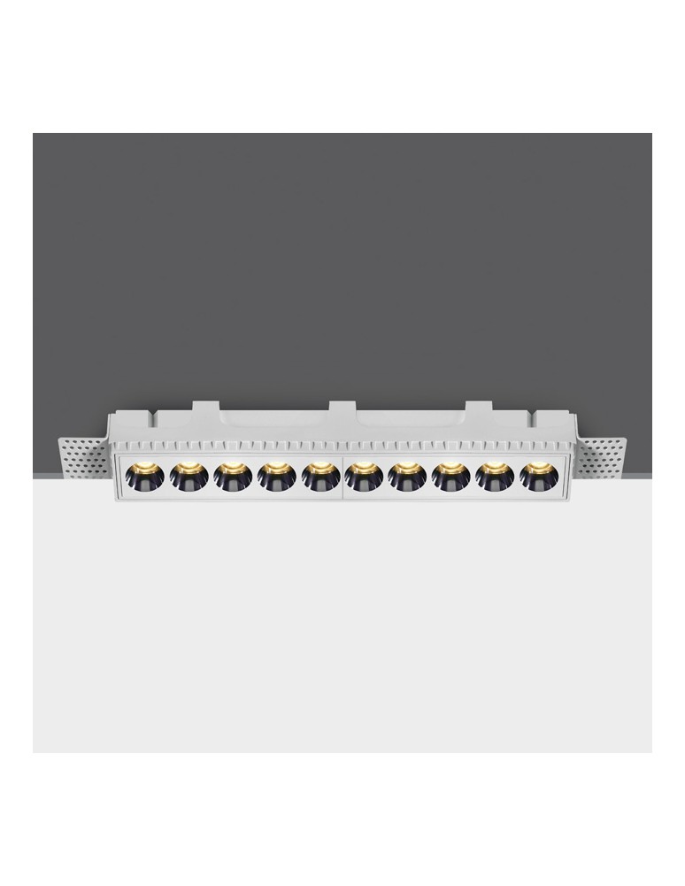 Frameless flush-mounted lamps - trimless - One Light FERO 10T frameless fixed recessed 24W 3000K white 50024HTR/W/W - product kolory-swiatla.pl 1