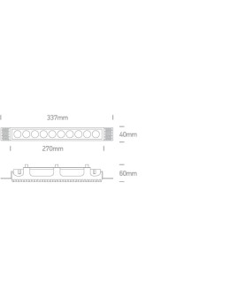 One Light FERO 10T wpust stały bezramkowy 24W 3000K biały  50024HTR/W/W - produkt 2