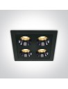 One Light FERO K permanent 10W 3000K recessed recess black 50110H/B/W