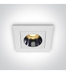 LED flush-mounted lamps - One Light FERO K fixed recessed 3W 3000K white 50103H/W/W - product 1