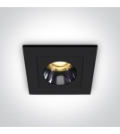 LED flush-mounted lamps - One Light FERO K fixed recessed 3W 3000K black 50103H/B/W - product 1