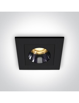 One Light FERO K wpust stały 3W 3000K czarny  50103H/B/W