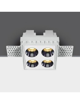 One Light FERO KT wpust stały bezramkowy 10W 3000K biały  50110HTR/W/W